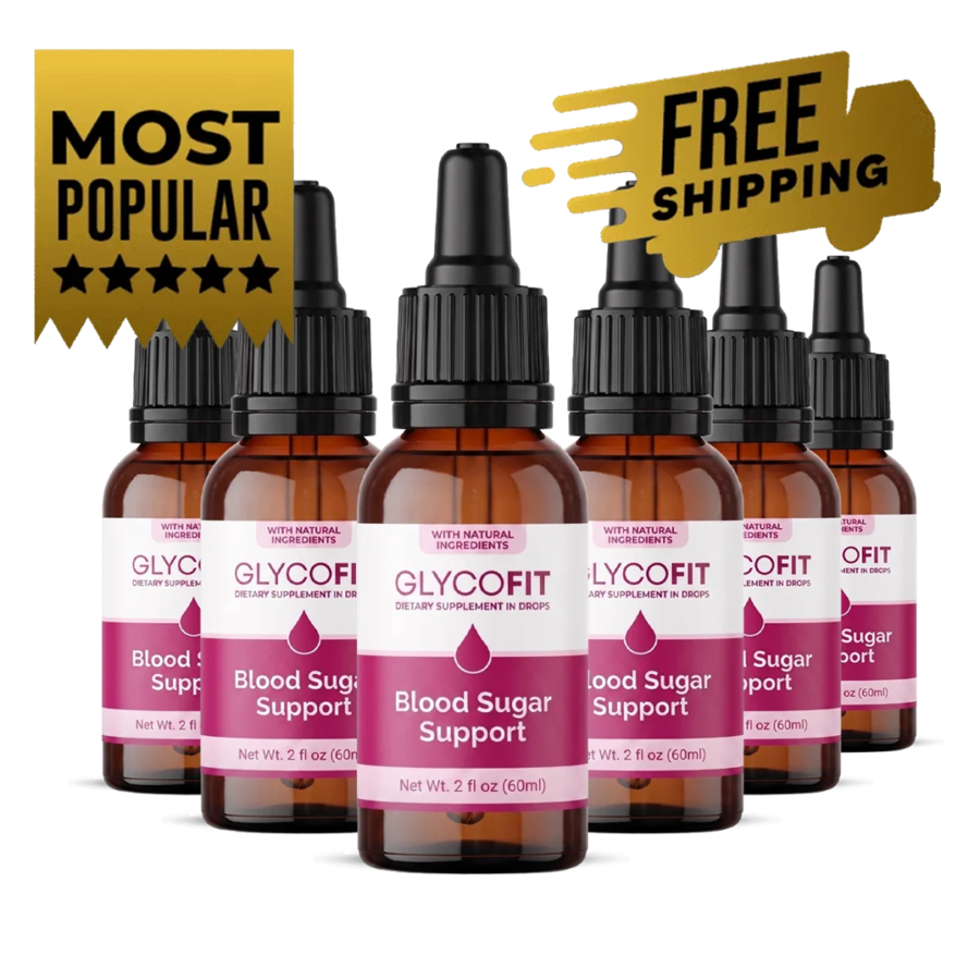 Glycofit blood sugar support bottles